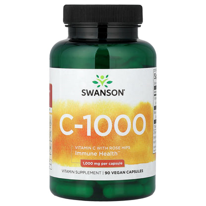 Swanson, C-1000, 90 Vegan Capsules