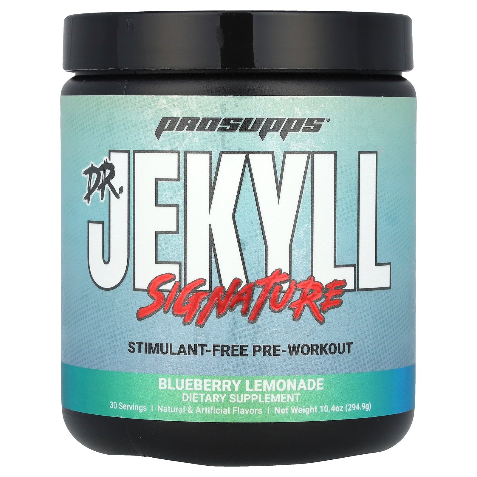 ProSupps, Dr. Jekyll Signature, Stimulant-Free Pre-Workout, Blueberry Lemonade, 10.4 oz (294.9 g)