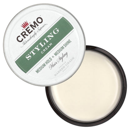 Cremo, Styling Cream, Medium Hold & Medium Shine, 4 oz (113 g)