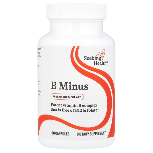 Seeking Health, B Minus, 100 Capsules