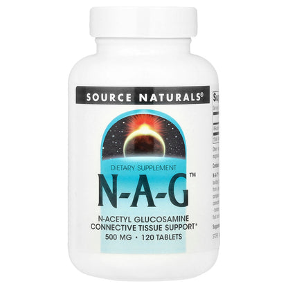 Source Naturals, N-A-G™, 500 mg, 120 Tablets