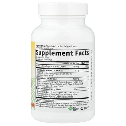 Garden of Life, Living Vitamin C™, 60 Vegetarian Caplets