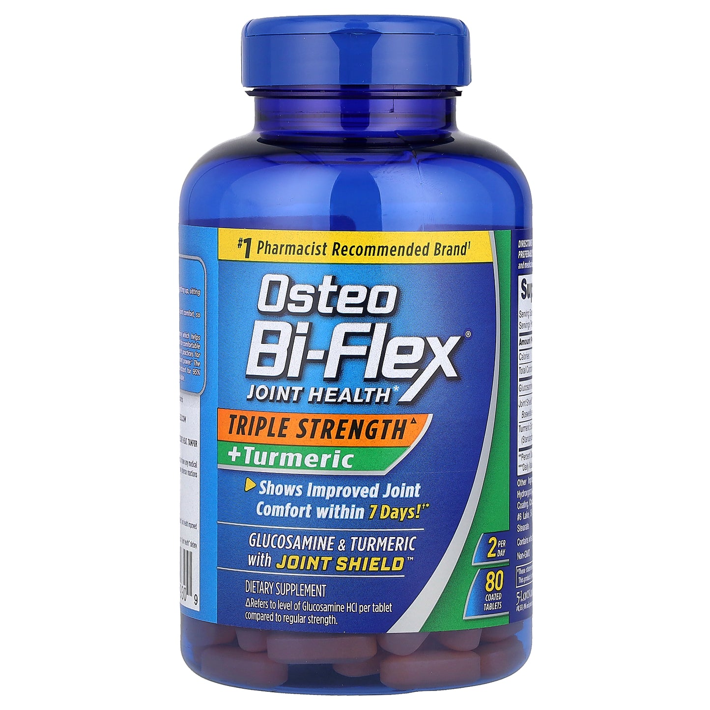 Osteo Bi-Flex, Joint Health, Triple Strength + Turmeric, 80 Coated Tablets