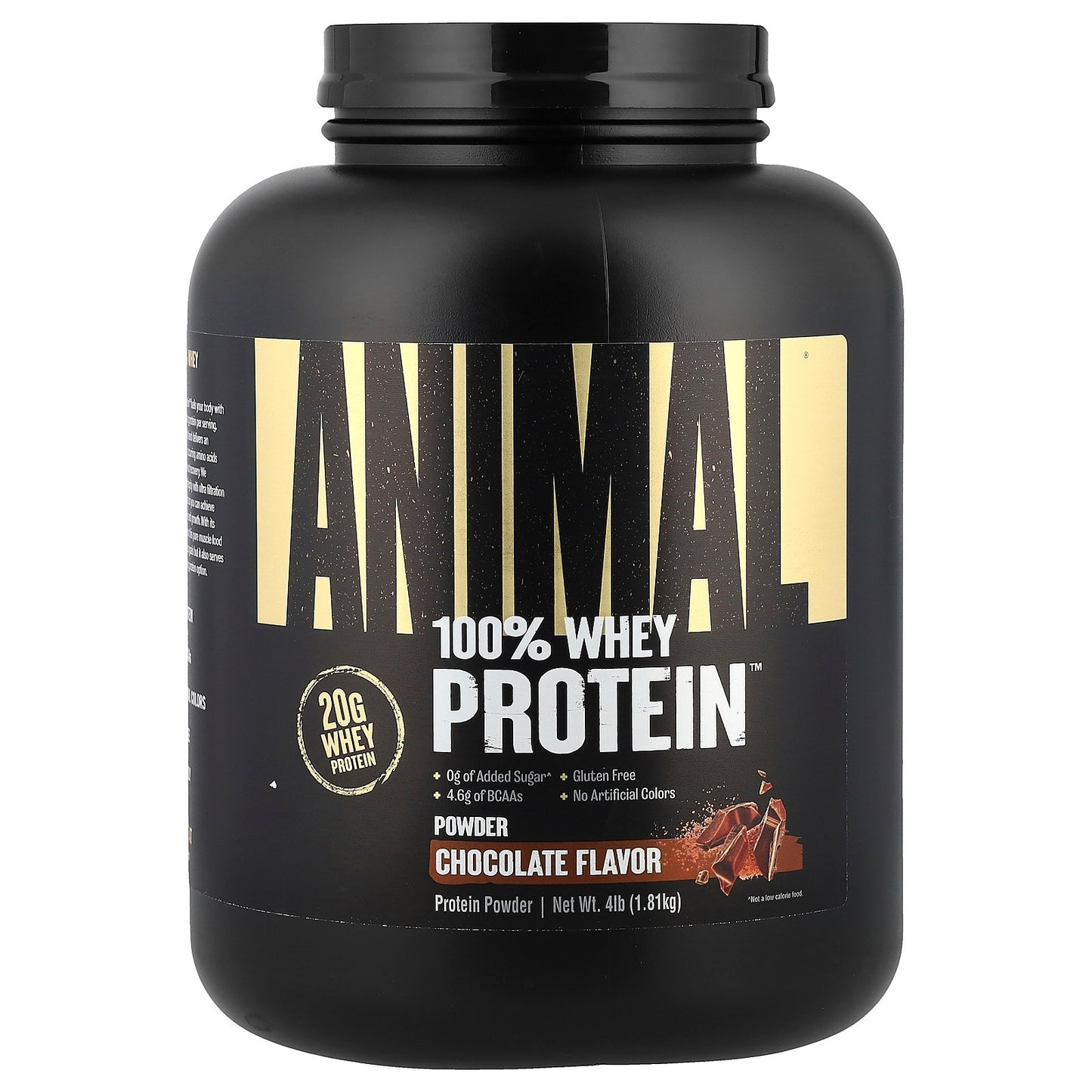 Animal, 100% Whey Protein™ Powder, Chocolate Fudge, 4 lb (1.81 kg)