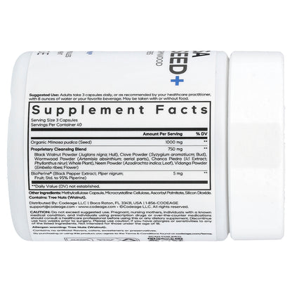 Codeage, Mimosa Pudica Seed+, 120 Capsules