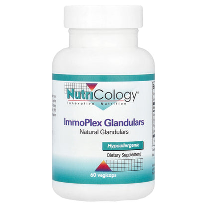 Nutricology, ImmoPlex Glandulars, 60 Vegicaps