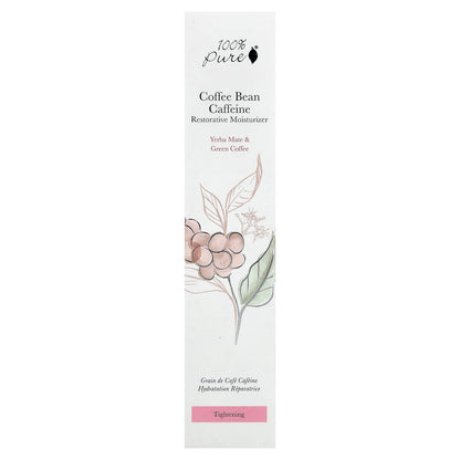 100% PURE, Coffee Bean Caffeine Restorative Moisturizer, 1.4 fl oz (40 ml)