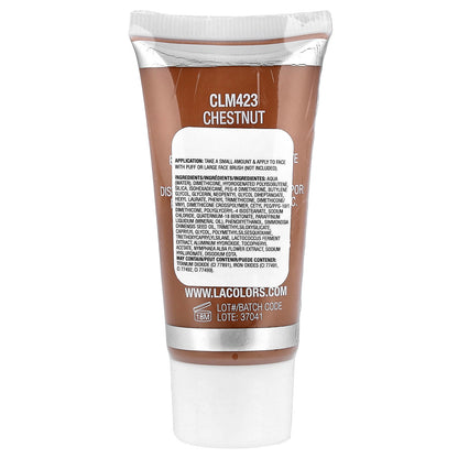 L.A. Colors, Natural Skin Tint, CLM423 Chestnut, 1 fl oz (30 ml)