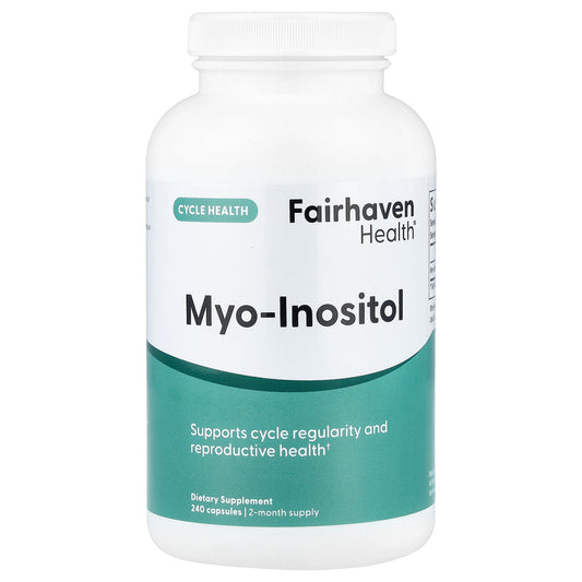 Fairhaven Health, Myo-Inositol, 240 Capsules (500 mg per Capsule)