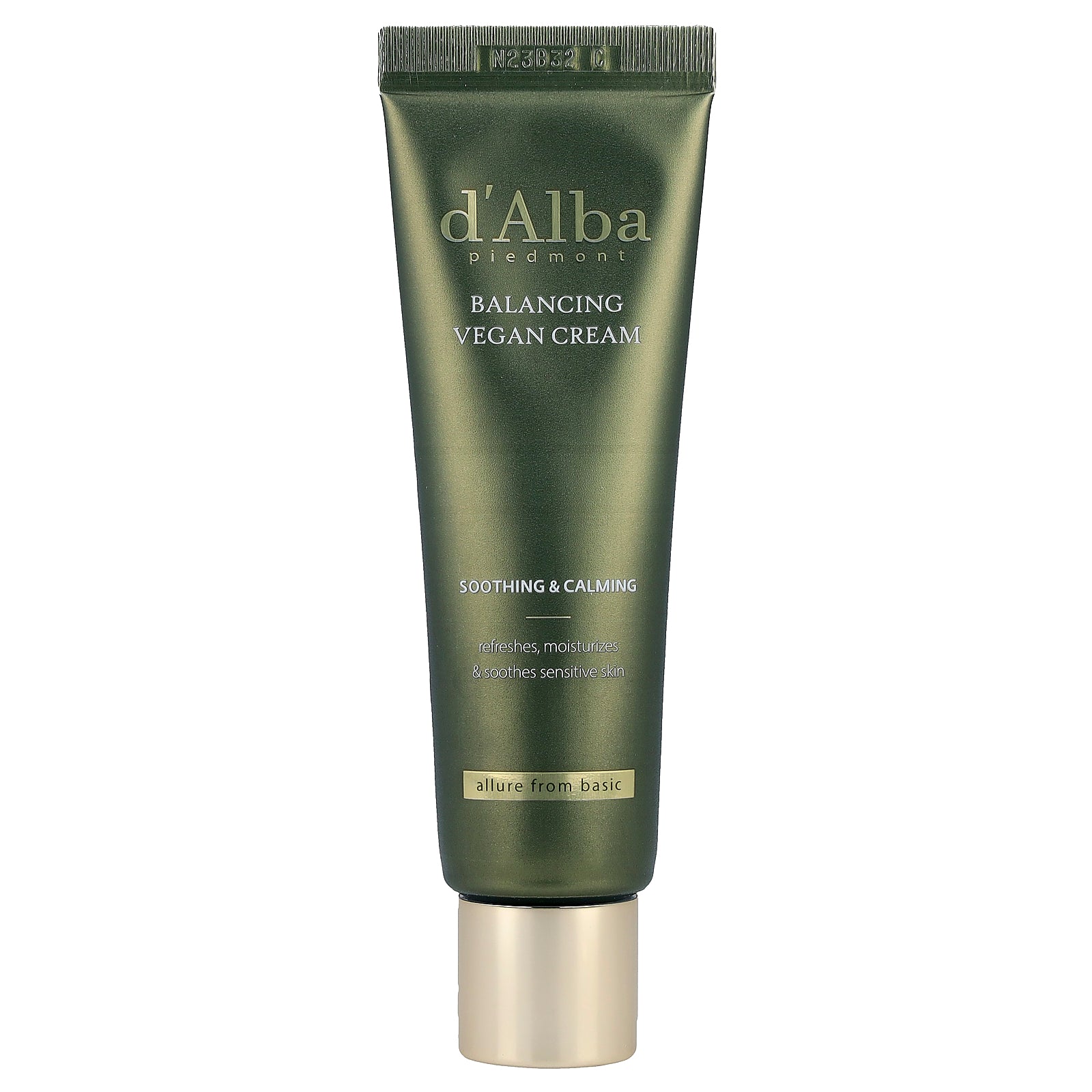 d'Alba, Balancing Vegan Cream, 1.85 fl oz (55 ml)