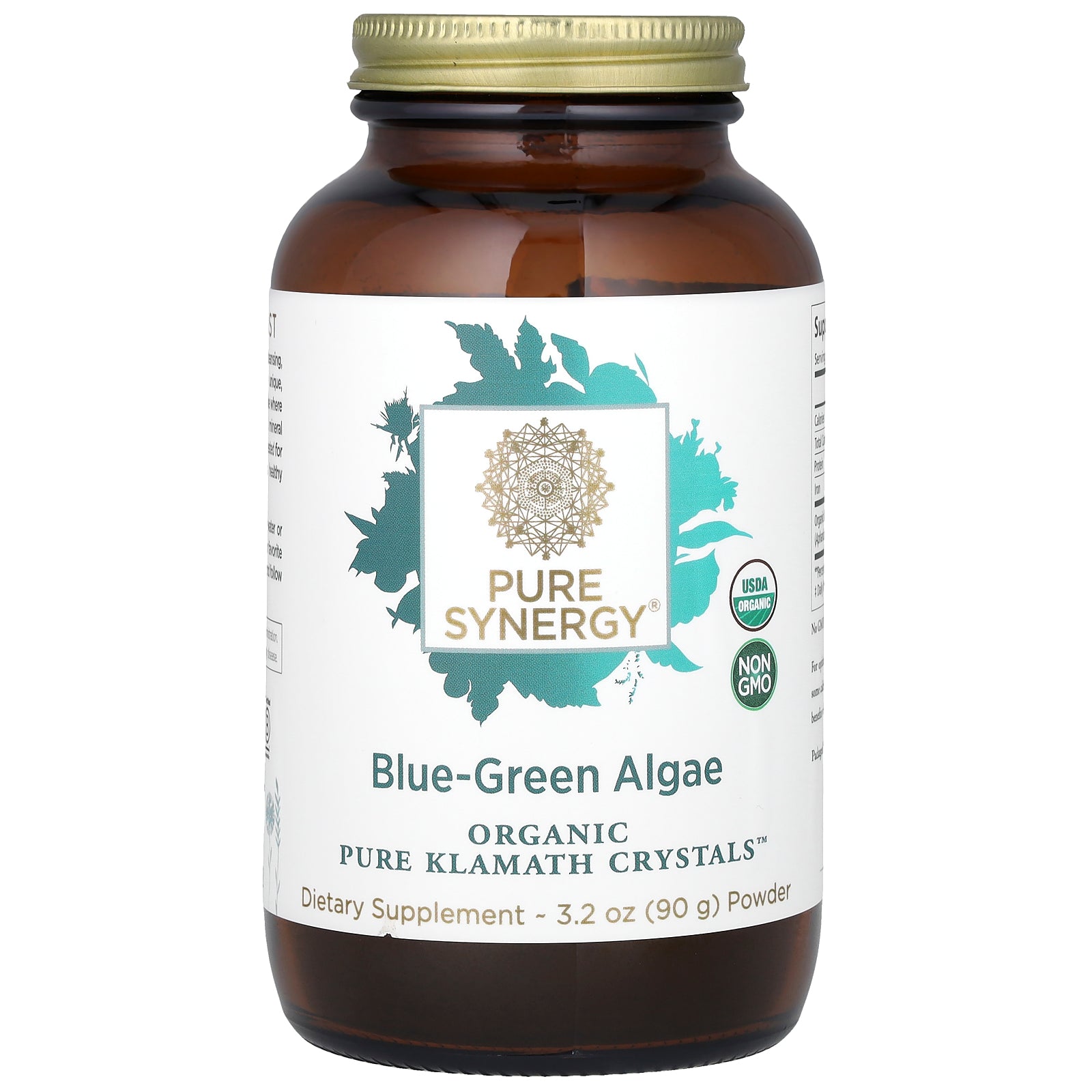 Pure Synergy, Blue-Green Algae Powder, 3.2 oz ( 90 g)