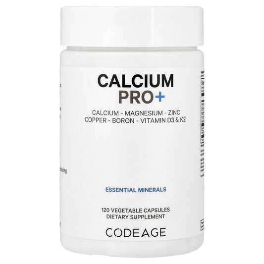 Codeage, Calcium Pro+, 120 Vegetable Capsules