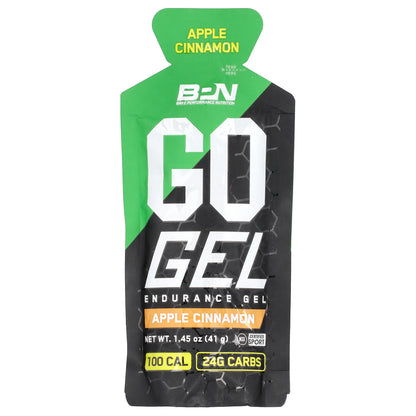 BPN, Go Gel, Endurance Gel, Apple Cinnamon, 10 Packets, 1.45 oz (41 g) Each