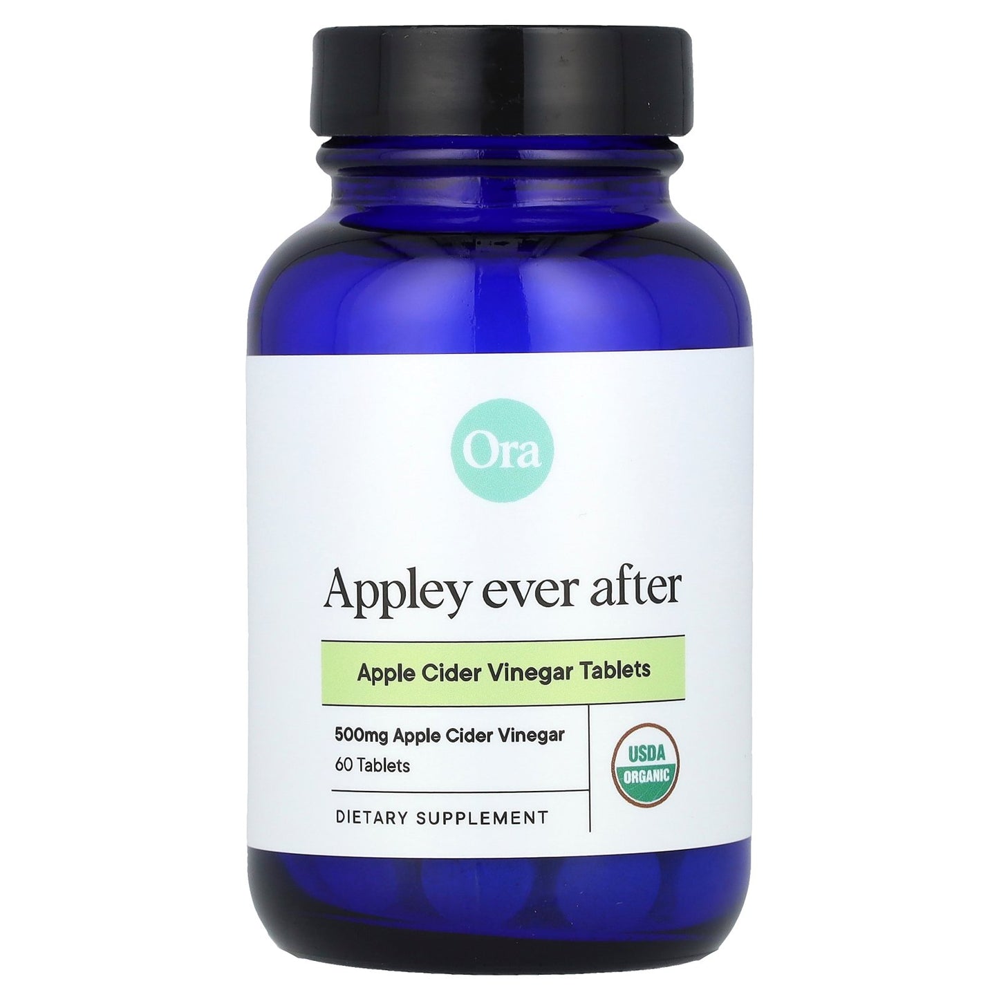 Ora, Appley Ever After, Apple Cider Vinegar, 60 Tablets