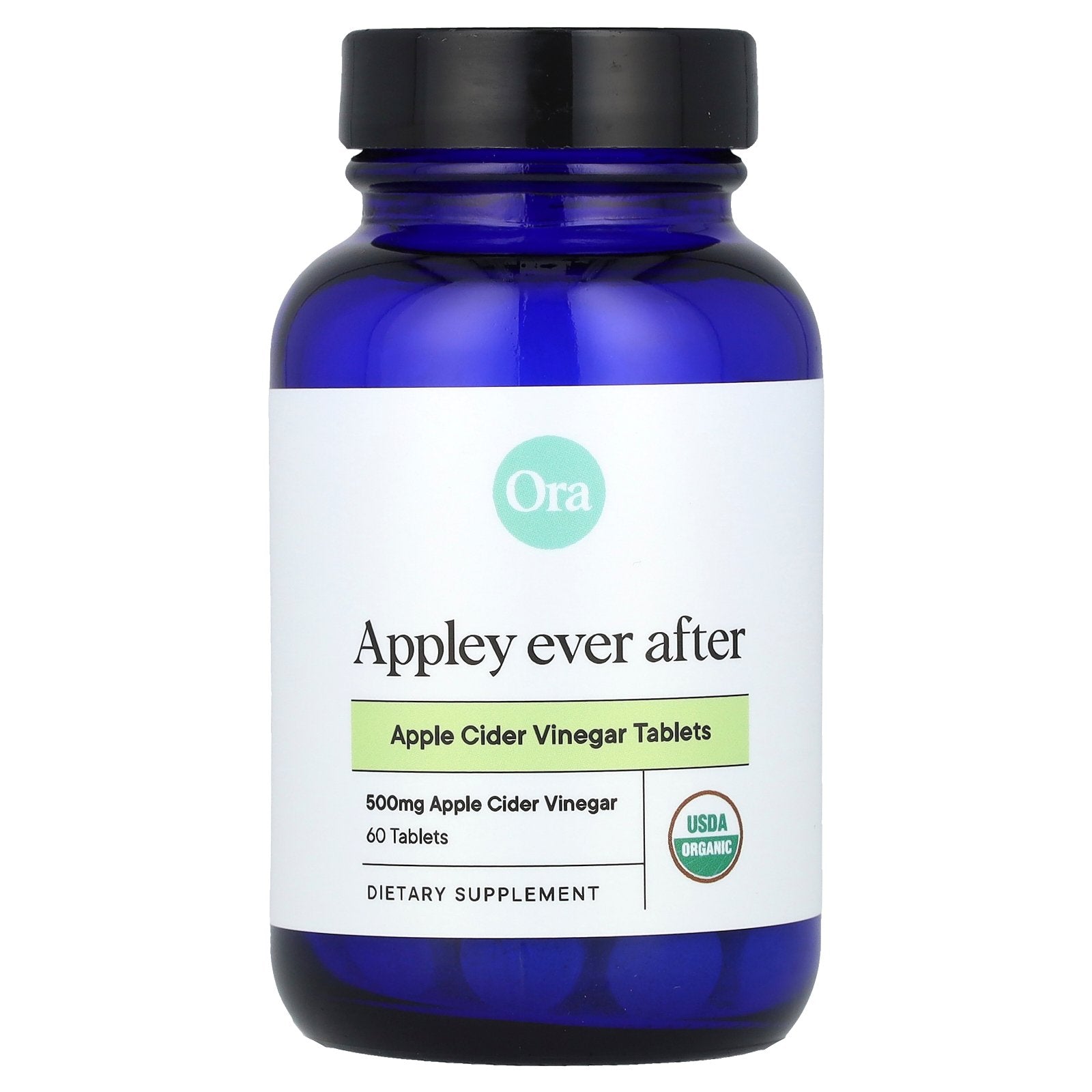 Ora, Appley Ever After, Apple Cider Vinegar, 60 Tablets