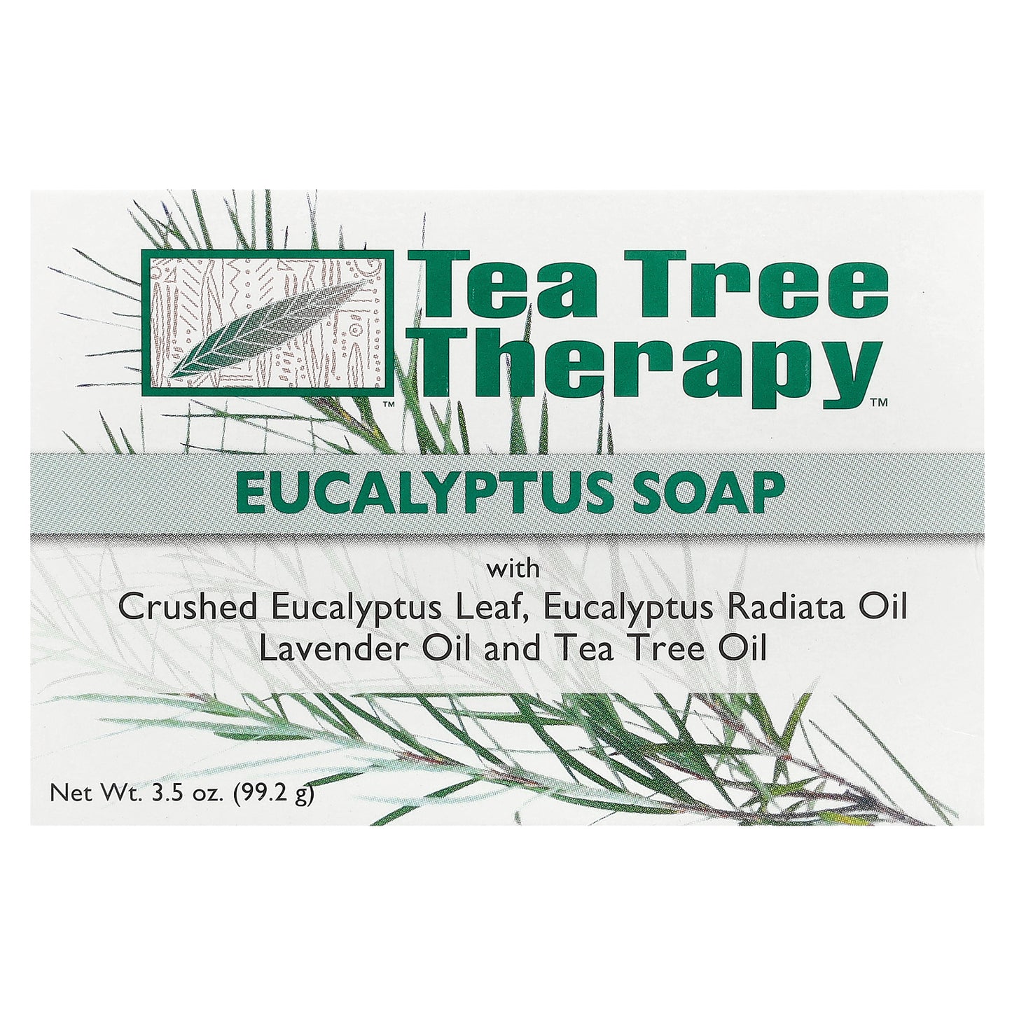 Tea Tree Therapy, Eucalyptus Bar Soap, 3.5 oz (99.2 g)