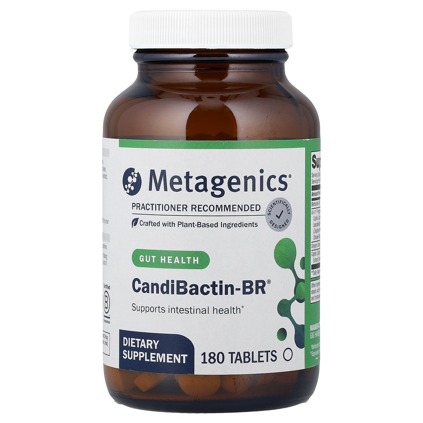 Metagenics, CandiBactin-BR®, Gut Health, 180 Tablets