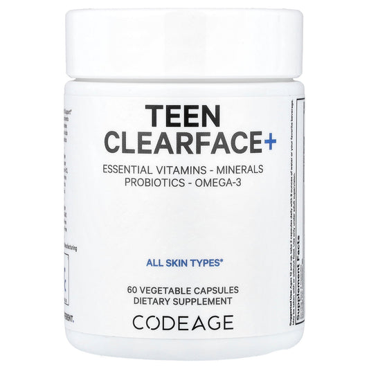 Codeage, Teen Clearface+, 60 Vegetable Capsules