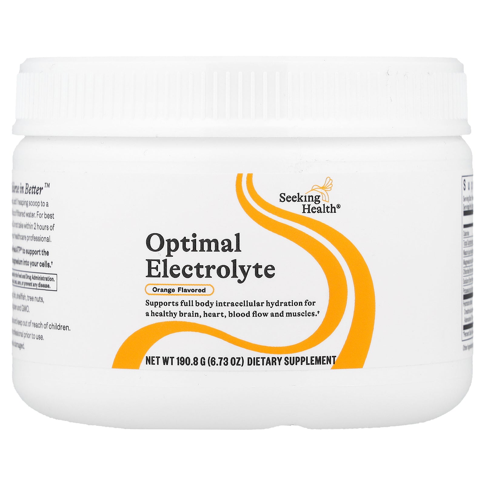Seeking Health, Optimal Electrolyte, Orange, 6.73 oz (190.8 g)