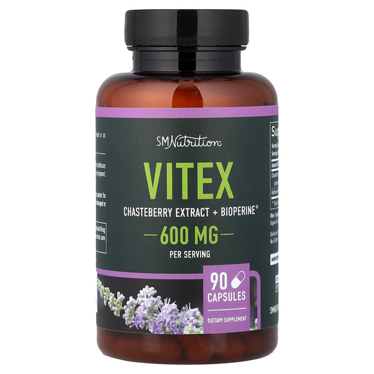 SMNutrition, Vitex, 90 Capsules