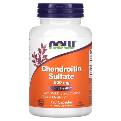 NOW Foods, Chondroitin Sulfate, 600 mg, 120 Capsules