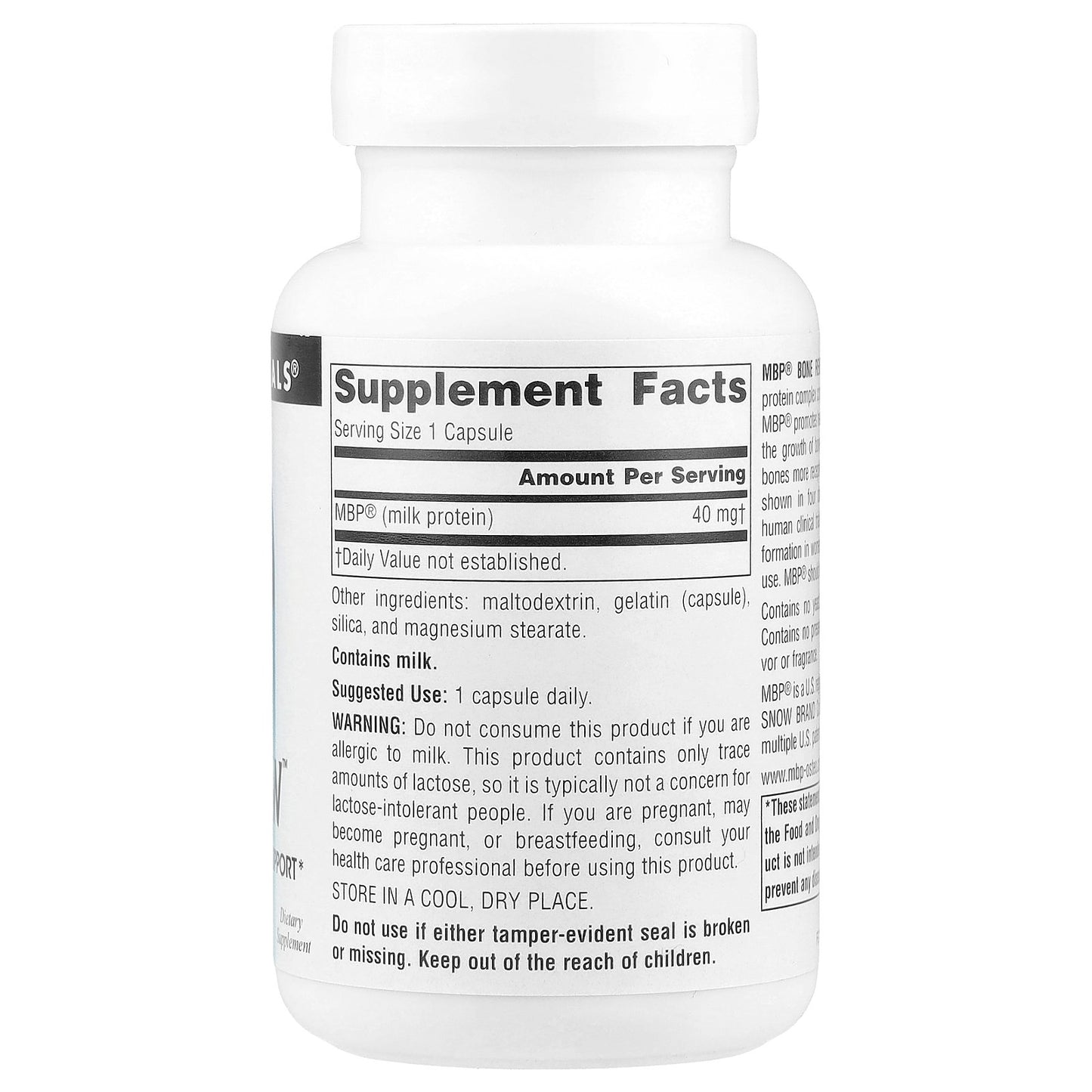 Source Naturals, MBP® Bone Renew, 40 mg, 60 Capsules