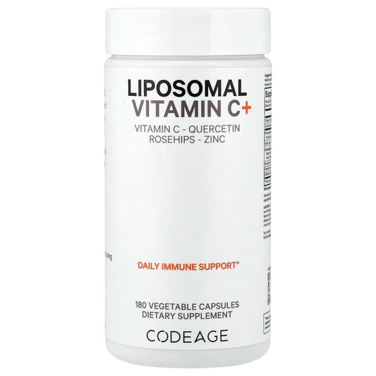 Codeage, Liposomal Vitamin C+, 180 Vegetable Capsules