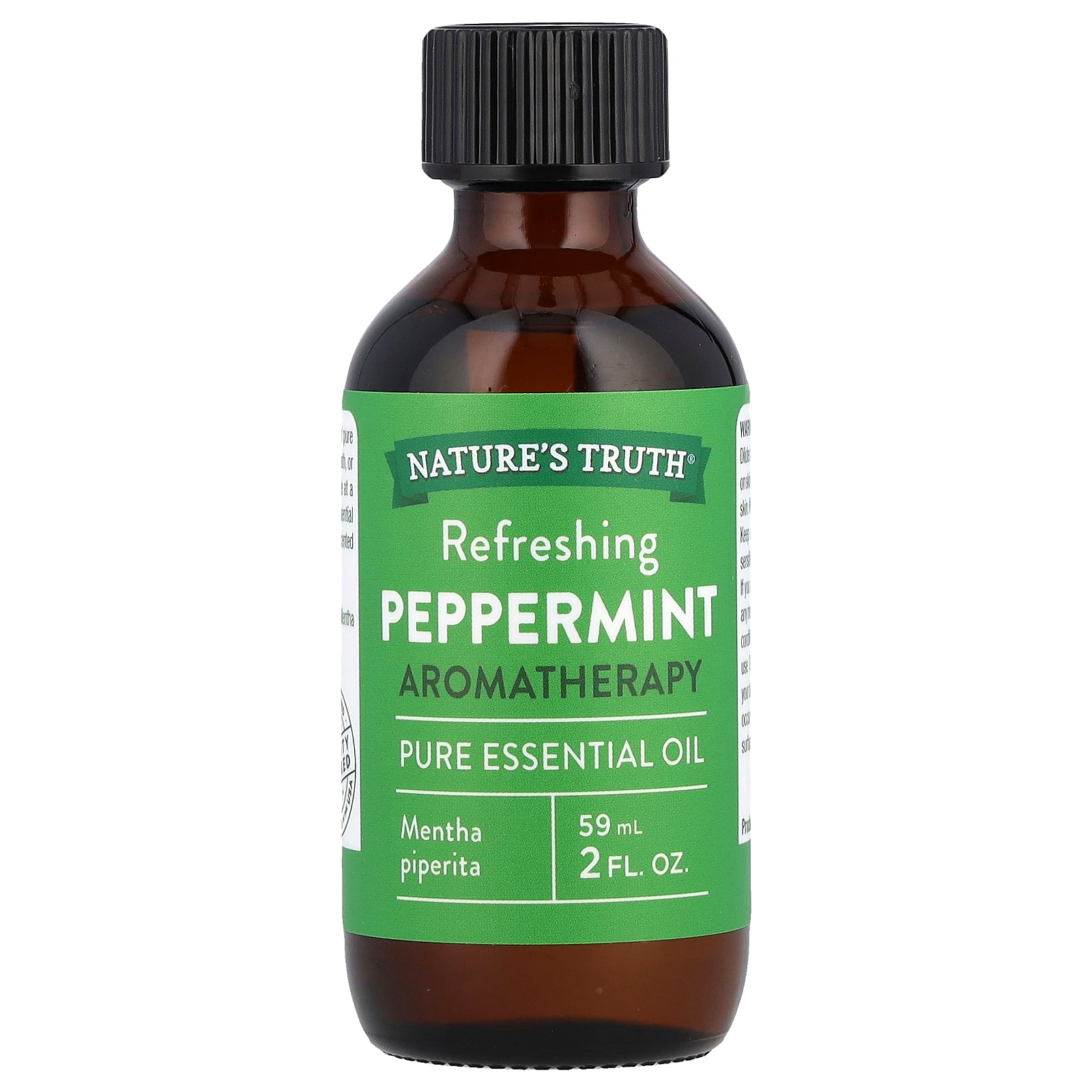 Nature's Truth, Pure Essential Oil, Refreshing Peppermint, 2 fl oz (59 ml)