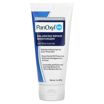 PanOxyl, PM, Balancing Repair Moisturizer with Niacinamide, 3 oz (85 g)