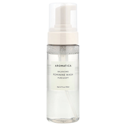 Aromatica, Balancing Feminine Wash, Pure & Soft, 5.7 fl oz (170 ml)