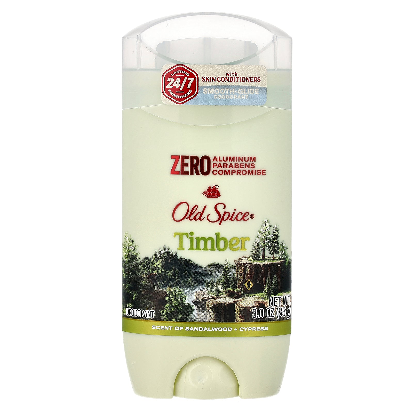 Old Spice, Deodorant, Timber, Sandalwood + Cypress, 3 oz (85 g)