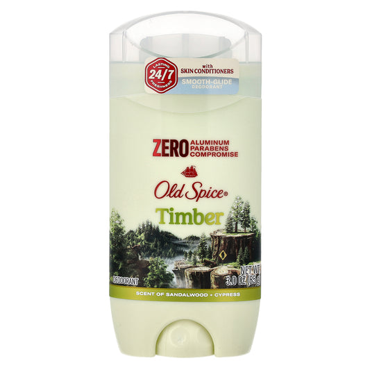Old Spice, Deodorant, Timber, Sandalwood + Cypress, 3 oz (85 g)