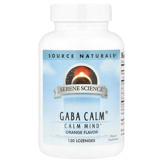Source Naturals, Serene Science®, GABA Calm®, Orange, 120 Lozenges