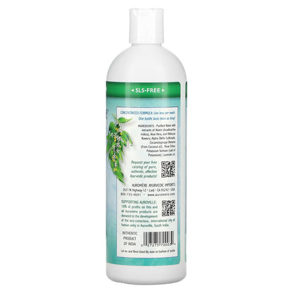 Auromere, Ayurvedic Shampoo with Neem, Aloe Vera, 16 fl oz (473 ml)