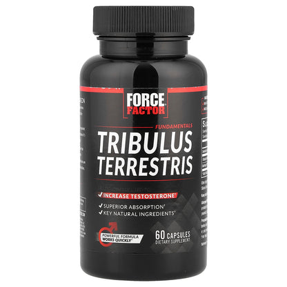 Force Factor, Fundamentals, Tribulus Terrestris, 60 Capsules