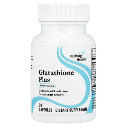 Seeking Health, Glutathione Plus With CoFactors, 60 Capsules
