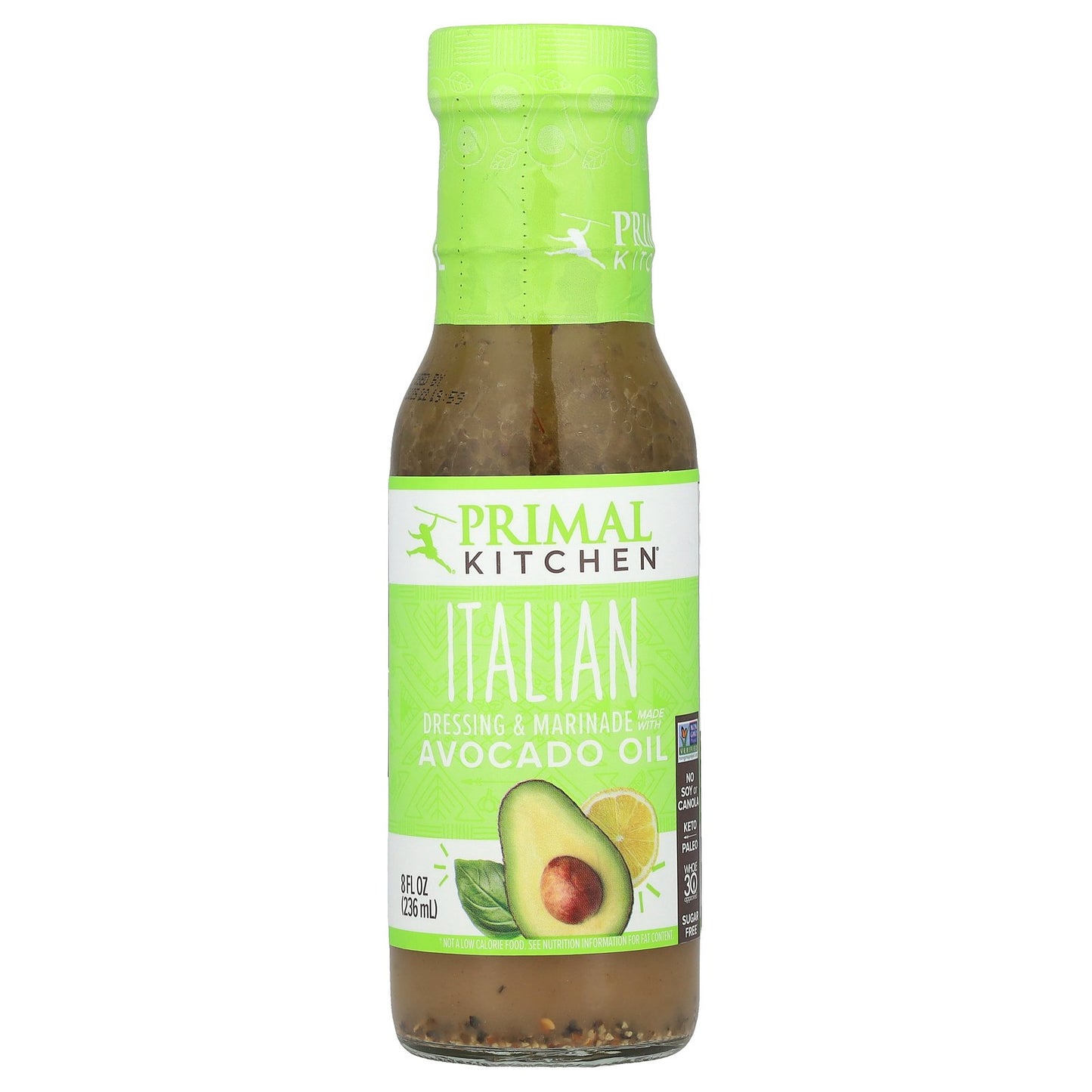 Primal Kitchen, Dressing & Marinade Made with Avocado Oil, Italian, 8 fl oz (236 ml)