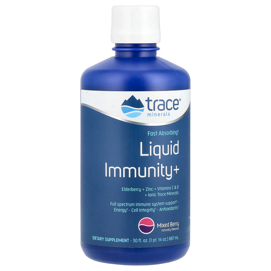 Trace, Liquid Immunity+, Mixed Berry, 30 fl oz (887 ml)