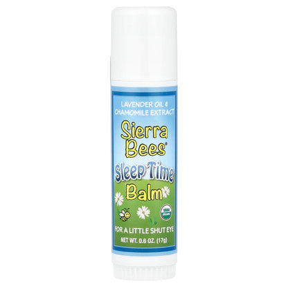 Sierra Bees, Sleep Time Balm Stick, Lavender & Chamomile, 0.6 oz (17 g)