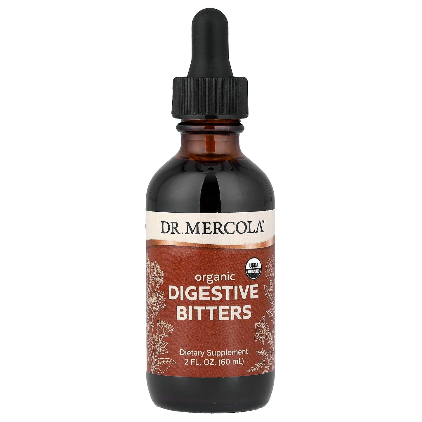 Dr. Mercola, Organic Digestive Bitters, 2 fl oz (60 ml)