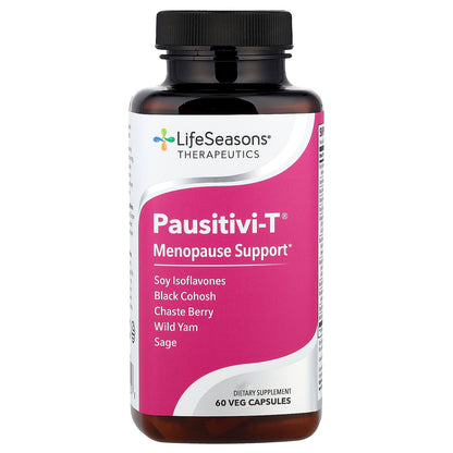 LifeSeasons, Pausitivi-T®, Menopause Support, 60 Veg Capsules