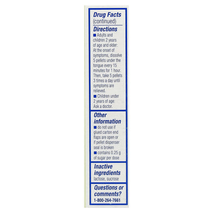 Boiron, AllergyCalm™ On The Go, 2 Portables Tubes, 80 Pellets Each