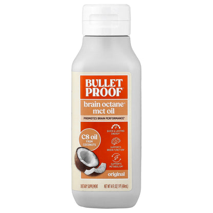 BulletProof, Brain Octane® MCT Oil, Original, 14 fl oz (414 ml)