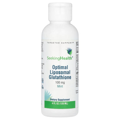 Seeking Health, Optimal Liposomal Glutathione, Mint, 100 mg, 4 fl oz (120 ml)