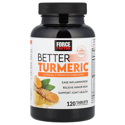 Force Factor, Better Turmeric®, 120 Tablets