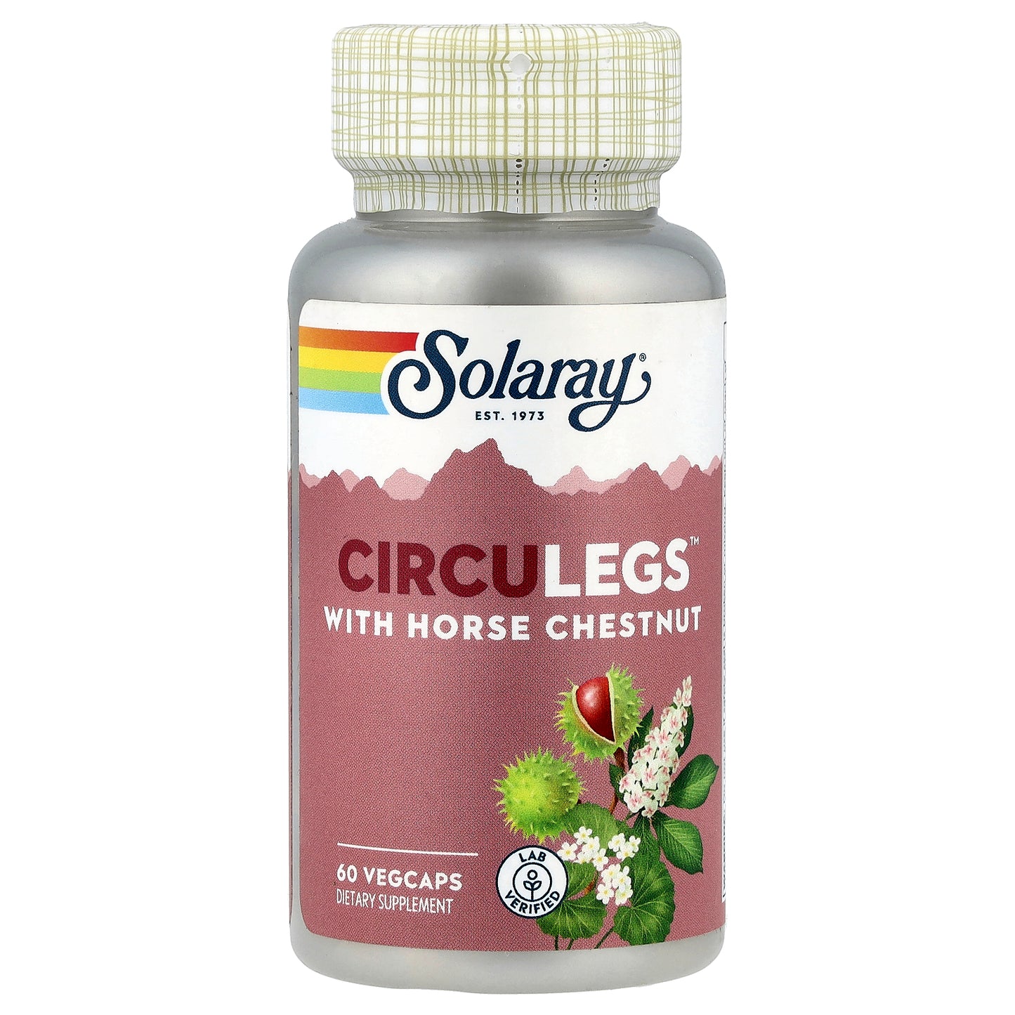 Solaray, CircuLegs™ with Horse Chestnut, 60 VegCaps