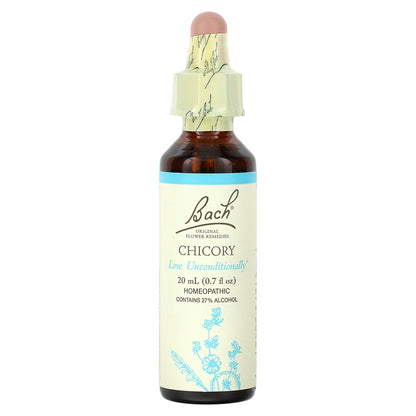 Bach, Original Flower Remedies, Chicory, 0.7 fl oz (20 ml)