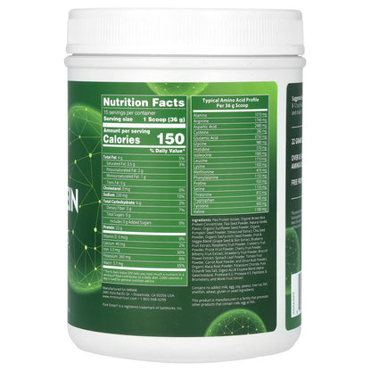 MRM Nutrition, Veggie Protein with Superfoods, Vanilla, 1.26 lb (570 g)