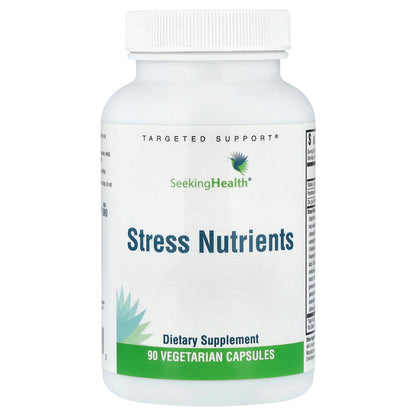 Seeking Health, Stress Nutrients, 90 Vegetarian Capsules