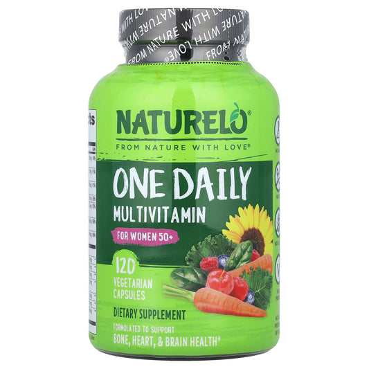 NATURELO, One Daily Multivitamin For Women 50+, 120 Vegetarian Capsules